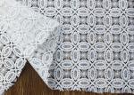 Couture Bridal Heavy African Cord Guipure Embroidered Lace Fabric For Women