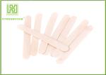 Flat Edge Natural Wood Sticks 100% Birchwood Sticks For Ice Cream