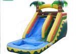 Funny Jumbo Blow Up Water Slide 0.55mm PVC Material Unique Design