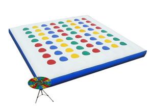 Wholesale Inflatable Interactive Games , Classic Blow Up Twister Game For Kids from china suppliers