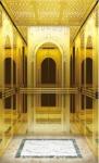 Luxury Machine Room Less Elevator Fuji VVVF Control Passenger Lifts