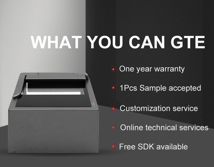 Professional Airport Kiosk Full Page Passport Reader with RFID Reading Capability