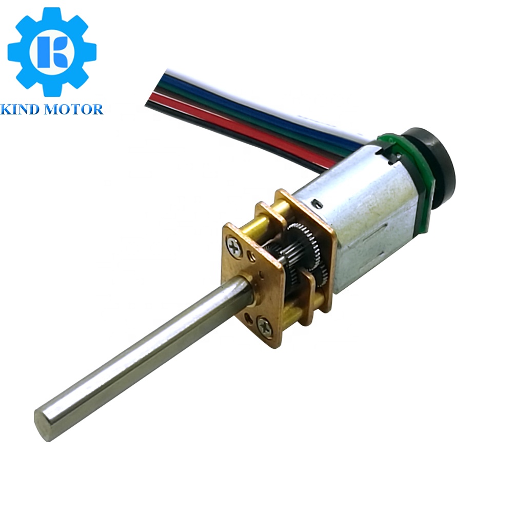 Mini magnet n20 6v 12v 12mm 100rpm micro metal gear motor with encoder