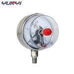 Stainless Steel Hydraulic Electric Contact Manometer Medical Oxygen Pressure