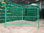 Green Color Heavy Duty 5x5 2mm Welded Wire Mesh Panels