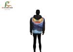 Sports Pullover Hooded Sweatshirt Jacket Polyester Customized Logo Printing