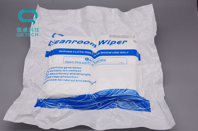 High Absorption 110G/M2 Clean Room Wipes For Critical Processing