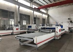 Wholesale HPL Acrylic PVC PET PUR Hot Melt Adhesive Coating Machine Auto Cuttor 63.04KW from china suppliers