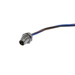 IP67 5A M8 Waterproof Connector 2 - 19 Pins 24-20AWG Phosphor Bronze Connector