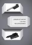 High Speed Waterproof 12v / 24v Fast Linear Actuator Dc 10000n 600mm Stroke