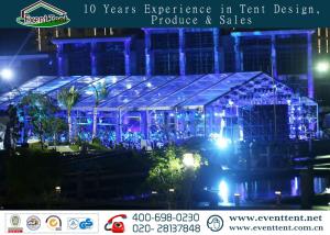 Wholesale Professional big Top Party Tent , Customized Outdoor Tent With red roof from china suppliers