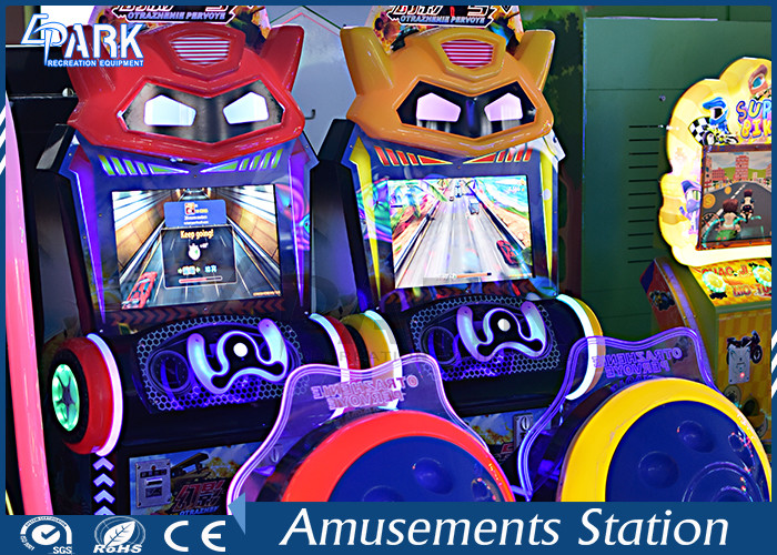 15 Levels Racing Arcade Machine / Driving Arcade Machines 3 Lives