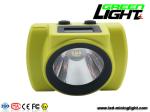 25000lux 4.2W Cordless Miners Cap Lamp 6500mAh Li Ion Battery