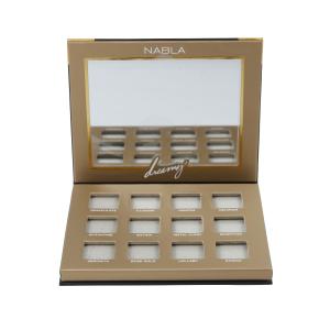 Wholesale Magnetic Closure Empty Eyeshadow Palette Box Cardboard 12 Colors 27mm from china suppliers
