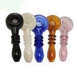 SGS 4 Inches Polychrome Borosilicate Glass Pipe