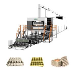 Wholesale Durable Egg Tray Production Machine High Speed With 6 Layer Metal Dryer from china suppliers
