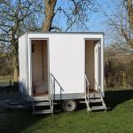 Steel Structure Mobile Toilet Designed for Scenic Spots and Environmental