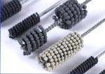 Flexible 160mm Ball Style Cylinder Flexible Honing Brush For Surface Finishing