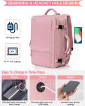 Travel Backpack Flight Airline Approved, Personal Item Bag For Women, Laptop