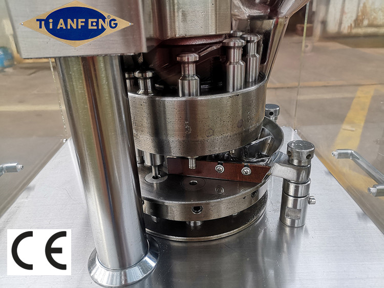 ZP5A ZP7A ZP9A 40 KN 12mm Effervescent Milk Salt Tablet Press Machine
