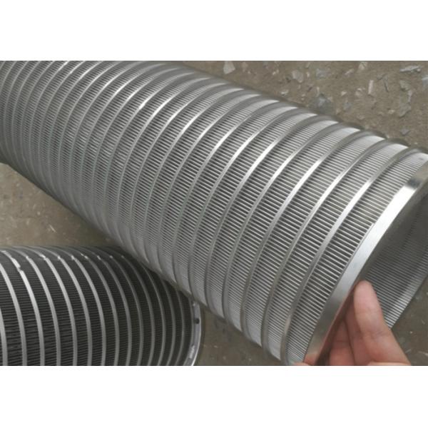 Reverse Bake Flush Rotary Screen Drum Wedge Wire Cylindrical OD450 x 500mm