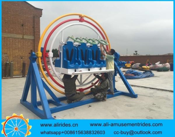 carnival mobile human gyroscope for sale amusement outdoor park equipment for