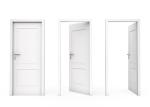 Custom Solid Wood Panel Interior Doors , Modern Style Fireproof Wooden Doors