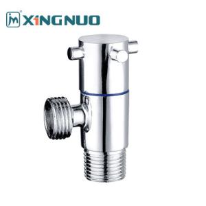 Wholesale Male And Male Threaded Bathroom Brass Angle Valve 3/4&quot;x1/2&quot; Sand Blast Nickel Plate from china suppliers