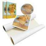 Matte Pure Cotton Canvas Roll Ready For Oil Painting