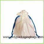 Clothing Packaging Poly Bags With Drawstring For Shopping / Sports / Travel /