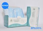 3 Layers Blue Face Mask Surgical Disposable Excellent Bacterial Filtration