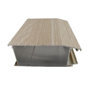 Wholesale Aluminium Window Profiles, 6000 Series Customized Light Wood Grain Finish Aluminum Profile Extruded for Building from china suppliers