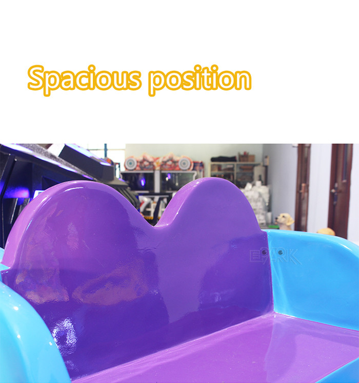 Amusement Fiberglass Kiddy Ride Machine Coin Operated Children'S Electric Swing Car