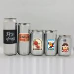 Versatile Cylindrical Aluminum Food Cans for Slim Style Packaging Needs