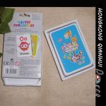 CUSTOM LARGE SIZE 26 CARTES ALPHABETIC EDUCATIONAL CARD GAME FOR BABY