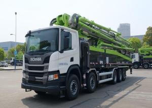 Wholesale 180CBM/H 66m 331KW Boom Pump Truck Scania P450 Chassis High Pressure Pumping from china suppliers