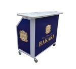 Colour Changing Light Up Events Foldable Bar Counter Furniture , Led Portable