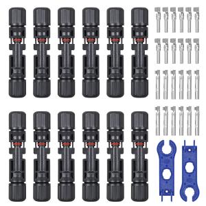 Wholesale MC4 Male Female Solar PV Connectors 12 Pairs Plastic Material from china suppliers