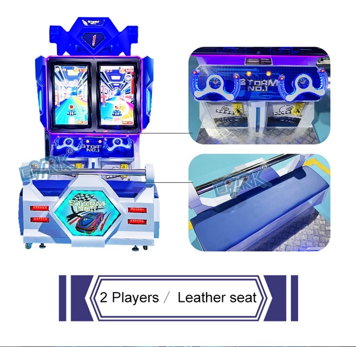 Indoor Popular Coin Operated Games Arcade Simulator New Racing Car Game Machine For Game Center