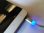 White Black Long Phone Charger Cord Lightweight Multi Phone Charger Cable