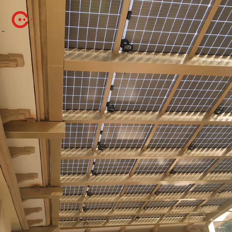 Transparent Solar Panels Off Grid Solar System 550W For Home Use