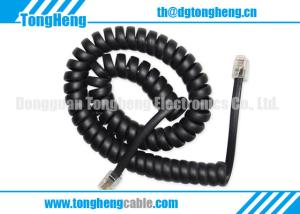 Wholesale Good Price Crystal Plug Mounted Spiral Power Cord from china suppliers