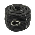 White Red Black 5mm Nylon Braided Rope for Strong and Durable Packaging