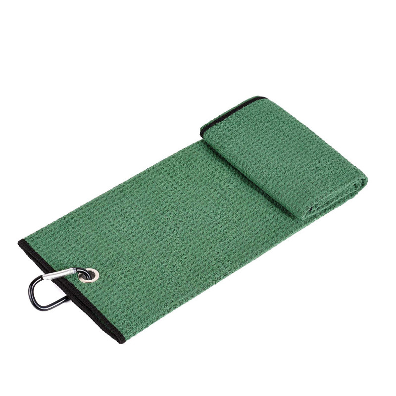 Microfiber Waffle Soccer Ball Beach Towel Blank Golf Towels With Grommets