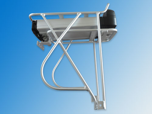 Rear Rack IP65 Electric Bicycle 10Ah 36V Lithium Battery For Electric Bikes