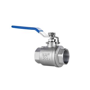 Wholesale Corrosion Resistant 304 Stainless Steel Valve 1m - 12m 2 Piece Ball Valve from china suppliers