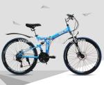 Steel 21 Speed 24 Inch Folding Mountain Bike