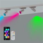 WiFi LED Track Light for Multi-Mode in Exhibition Halls Living Rooms Bedrooms