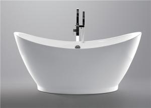 Wholesale Contempoary Simple Small Freestanding Soaking Tub , Oval Garden Tub 3 Years Warranty from china suppliers