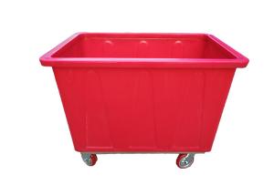 Wholesale 300Kg Roto Moulded Products Heavy Duty Stock Handling Trolley , Bar Bottle Bin Poly Skips from china suppliers